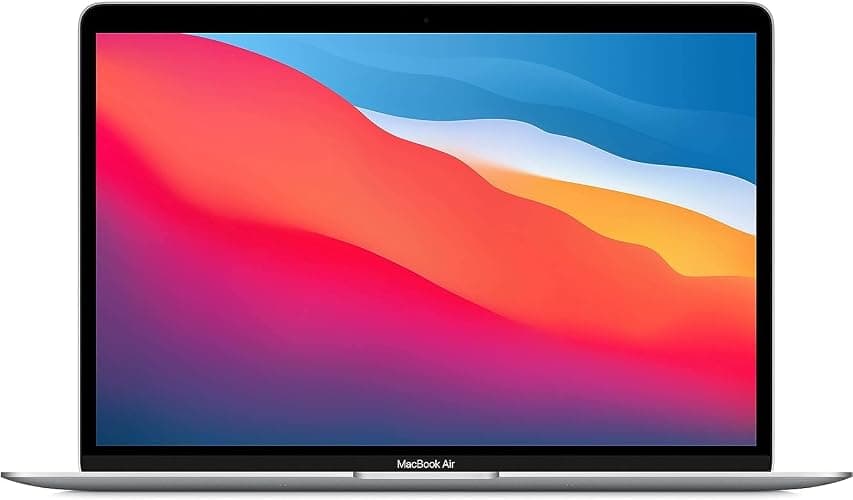 Apple Late 2020 MacBook Air with Apple M1 Chip, 13.3-inch, 8GB RAM, 128GB SSD, Silver (Renewed) - Image 1