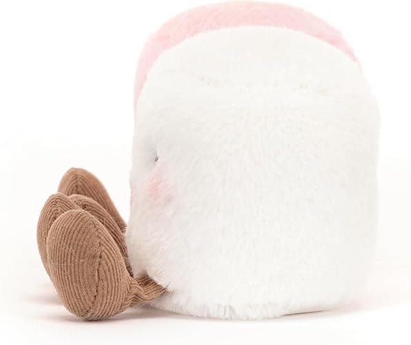 Pink and White Marshmallows Stuffed Toy, 3.5 inches-Food Plush-Fun Gift Idea thumbnail 5