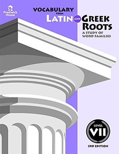 Vocabulary from Latin and Greek Roots - Level VII - Image 1