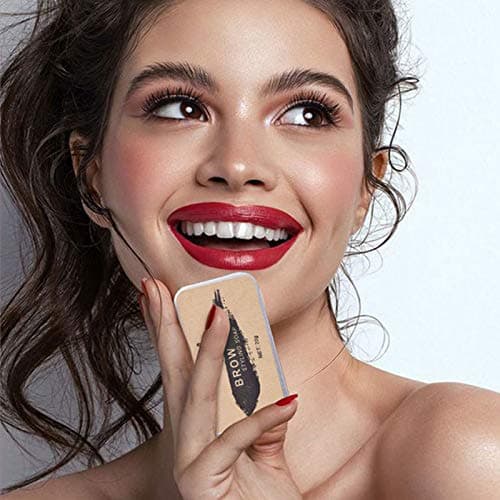 2 Pack Eyebrow Soap Kit, 4D Brows Gel Long Lasting Eyebrow Setting Gel Waterproof Eyebrow Makeup Balm Pomade Cosmetics (0.7 Ounce (Pack of 2)) thumbnail 6