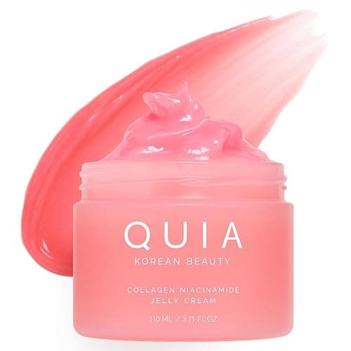 QUIA Collagen Jelly Cream – Lightweight Gel Moisturizer for Glowing, Plump Skin – With Niacinamide and Peptides – Korean Skincare for Daily Hydration - Image 1