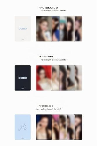 Illit – 3ème mini album [bombe] Weverse Version « Little Monster » thumbnail 4