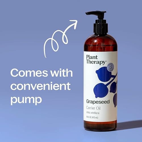 Plant Therapy Grapeseed Carrier Oil 16 oz Base for Aromatherapy, Essential Oil or Massage use thumbnail 6