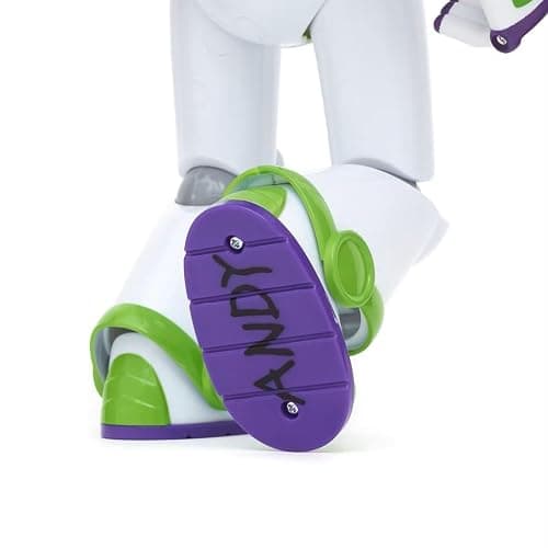 Disney Store Action Figure Interattiva Parlante di Buzz Lightyear, Toy Story, 36 cm, con Repertorio di 15 Frasi in Inglese, Interagisce con Altri Personaggi, dai 3 Anni in su thumbnail 7