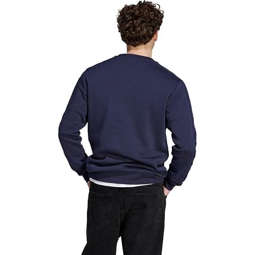 adidas mens Essentials 3-stripes Fleece Sweatshirt thumbnail 3