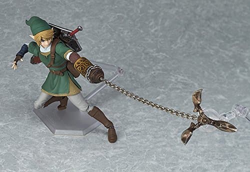 Good Smile The Legend of Zelda Twilight Princess Link (Deluxe Version) Figma Action Figure, 180 months to 1188 months thumbnail 10
