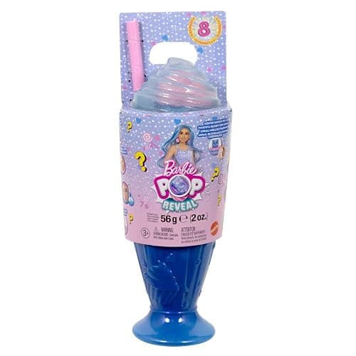 Barbie Pop Reveal Series Fashion Doll & Accessories Set, Treat Series, Cool Cupcake Theme with Pet, 8 Surprises Include Color Change thumbnail 5