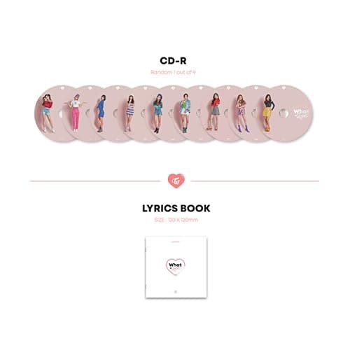 WHAT IS LOVE? The 5th Mini Album (Random Ver.) Cover + Photobook R + Lyrics Clear Postcard + Sticker + 5 Extra Photocards Official K-POP Sealed Album thumbnail 4