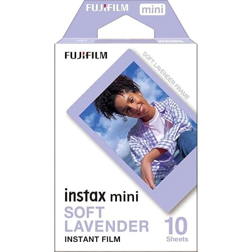 Fujifilm Mini Instant Film - Soft Lavender Instant Film + 40 Sheets Bundle + BluebirdSales Microfiber Cleaning Cloth Instant Mini Camera Perfect for Instant Photography thumbnail 9