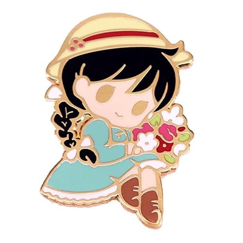 DJMANMENGG Howls Pin Anime Howl's Cosplay Pins Jewerly Merch Gifts For Men Women thumbnail 3