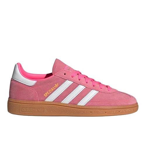 adidas Womens Handball Spezial Lace Up Sneakers Shoes Casual - Pink - Size 6.5 M - Image 1