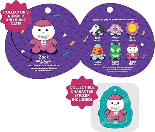 4.5-inch MooBumz, Plush 5-Pack thumbnail 7