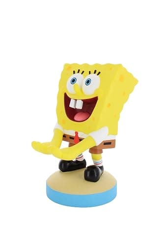 Cableguys Spongebob Squarepants Controller Holder & Phone Stand - Gaming Setup Accessories for Desk and Game Room, Controller Stand Compatible with Xbox, PlayStation & Most Standard Game Controllers thumbnail 2
