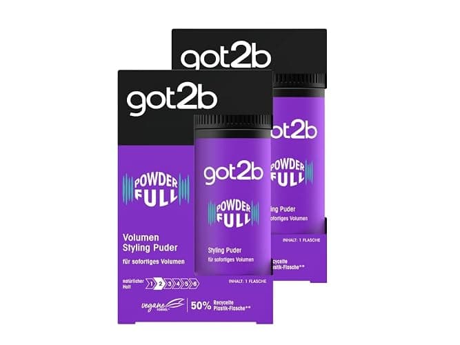 Schwarzkopf got2b Powder'ful Vol Style Powder 10g (2x Pack) by Schwarzkopf - Image 1