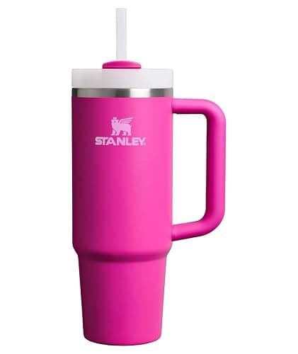 STANLEY Quencher H2.0 Tumbler with Handle and Straw 30 oz | Flowstate 3-Position Lid | Cup Holder Compatible for Travel | Insulated Stainless Steel Cup | BPA-Free | Violet Blossom - Image 1