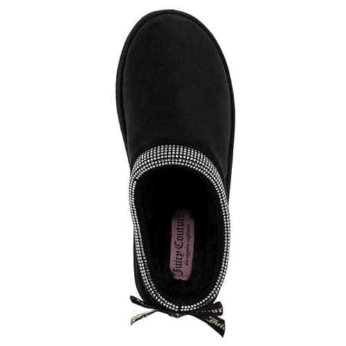 Juicy Couture Women's Cozy Slipper Mule – Plush Indoor Outdoor House Shoe with Memory Foam and Faux Fur Lining thumbnail 4