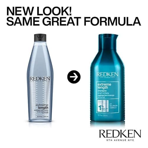 Redken Pflegeset für lange und starke Haare, Anti Haarbruch, Mit Biotin, Extreme Length 300 ml & Conditioner 300 ml thumbnail 5