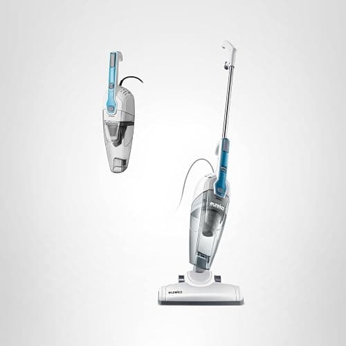 Eureka Corded Stick Vacuum Cleaner for Home Pet Hair, Lightweight Stick Vacuum Cleaner with Powerful Suction for Carpet Tile and Hard Floor, Aqua Blue, 3-in-1 Handheld Vac NES100 thumbnail 8