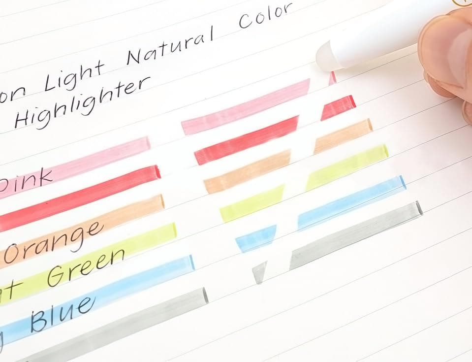 Pilot FriXion Erasable Highlighters Light Natural Assorted 6 Pack thumbnail 4