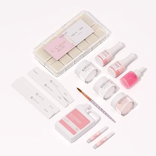 Kiara Sky 14 Piece Acrylic Nail Starter Kit (Includes EMA Monomer, Top Coat, Primer) thumbnail 4