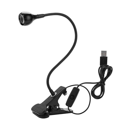 LED UV Light Curing Lamp With Gooseneck and Clamp, PCB Repair Tool 395nm 3W for UV Gel Nail and Curing - Image 1