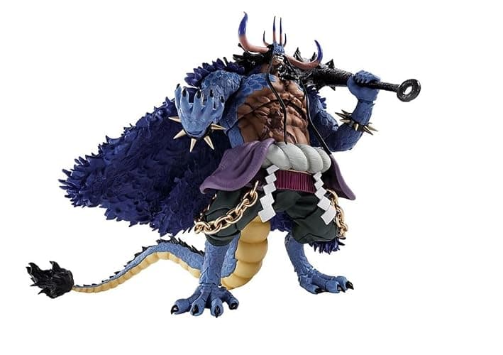 TAMASHII NATIONS - One Piece - Kaido King of The Beasts (Man-Beast Form) S.H.Figuarts Action Figure - Image 1