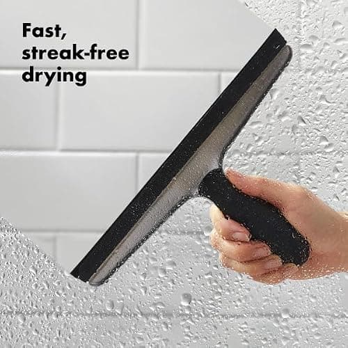 OXO Good Grips Stainless Steel Squeegee - All-Purpose for Bathroom, Glass Shower Doors, Mirrors, Tiles, Countertops and Car Windows - Streak Free thumbnail 3