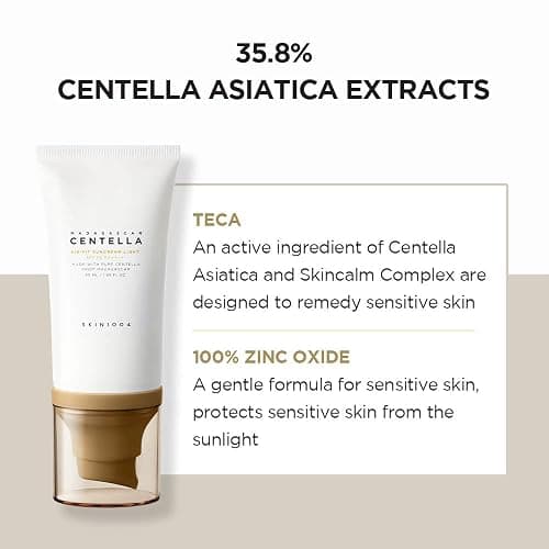 SKIN1004 Madagascar Centella Air-fit Suncream Light 1.69 fl. oz (50ml) thumbnail 4