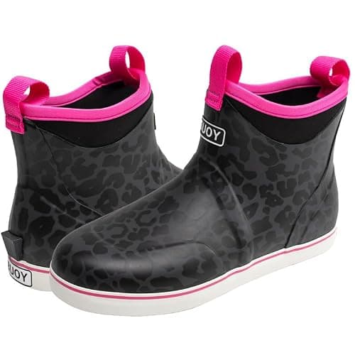 Buoy Boots Womens Waterproof Deck Ankle Rain Boots thumbnail 4