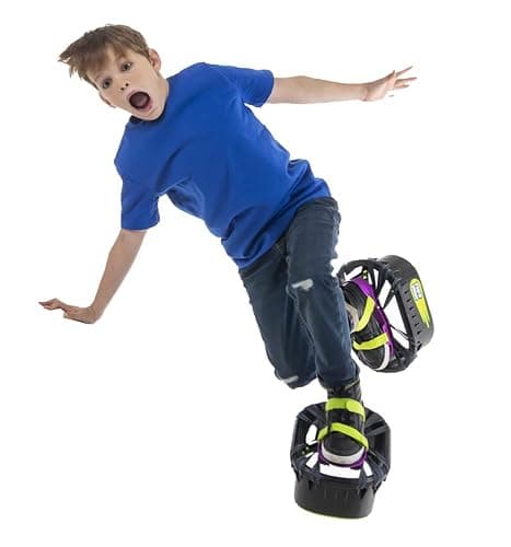 Moon Shoes Bouncy Shoes, Mini Trampolines for Your Feet, One Size, New and Improved, Bounce Your Way to Fun, Very Durable, No Tool Assembly, Athletic Development, max Weight 130 lbs. thumbnail 6