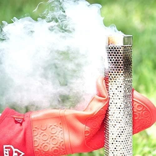 LIZZQ Premium Pellet Smoker Tube 12" (Set of 2) - 5 Hours of Billowing Smoke, Hot or Cold Smoking, for Any Grill or Smoker, An Easy and Safe Way to Provide Smoking, Free eBook Grilling Ideas & Recipes thumbnail 9