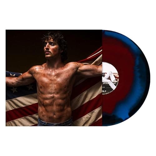 American Heart Exclusive Record Blue-Red Color Hand-Numbered - Image 1