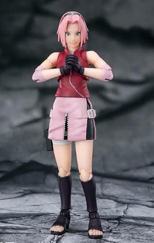 TAMASHII NATIONS - Naruto Shippuden - Sakura Haruno - Inheritor of Tsunade's Indominable Will, Bandai Spirits S.H.Figuarts Action Figure thumbnail 2