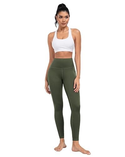 ATHVOTAR Leggings with Pockets for Women, 7 Packs High Waisted Workout Tummy Control Yoga Pants thumbnail 2