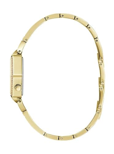 GUESS Gold-Tone Hexagon Analog Watch thumbnail 5