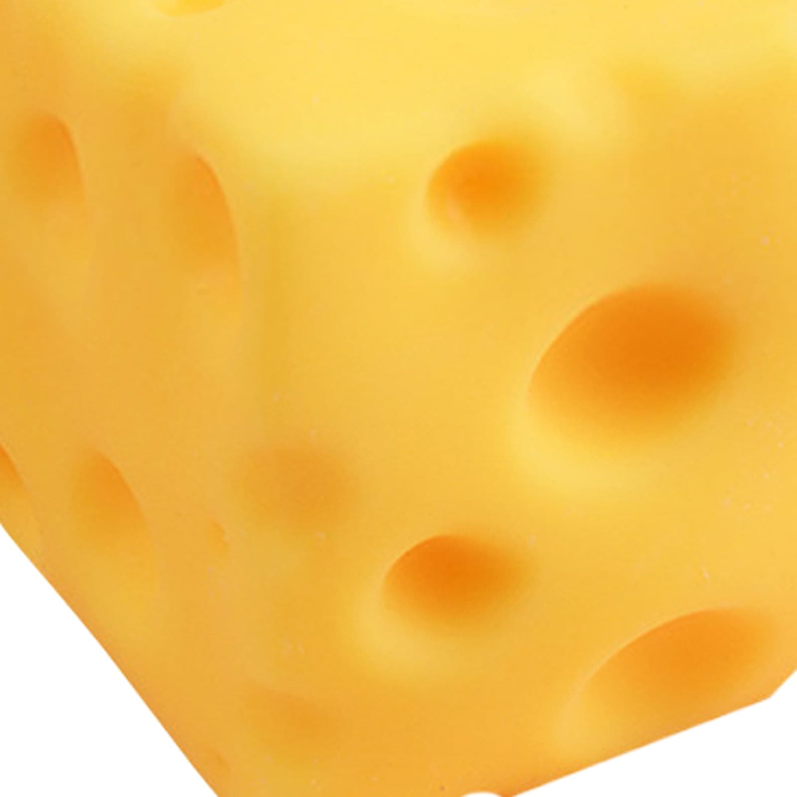 Yellow Cheese Squeeze Toy, With Soft Texture, 6x6cm/7x7cm, Food Themed Cheese Cubes Squishy Toy, Rebounding Sensory, Fun And Engaging, For Kids, Adults, Stress Relief thumbnail 8