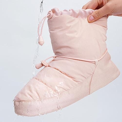 Zaviftie Winter Dance Boot Women Ballet Shoes Adult Warms Up Bootie Ankle Boot Dance Cotton Shoes Warm NonSlip Training Shoes thumbnail 2