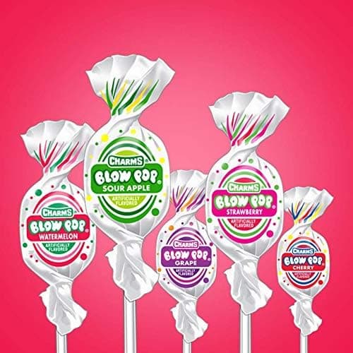 Charms Blow Pops, Assorted Flavors, 100-Count, 4lb 1oz Box thumbnail 2