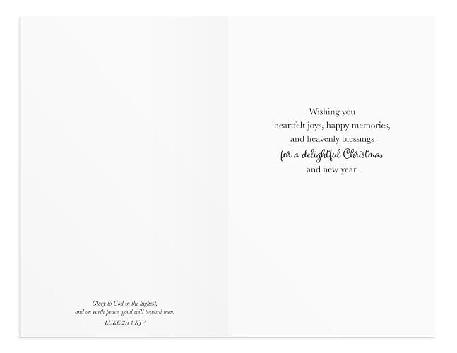 DaySpring - Black and White Christmas Classics - 60 Bulk Christmas Boxed Cards and Envelopes (U1347) thumbnail 4