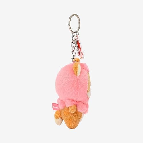Anirollz Miniz Plush Charm Cute Stuffed Animal Keychain Kawaii Mini Bag Accessory Collectible Pocket Toy for Kids & Adults thumbnail 4