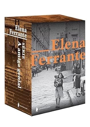 Box Tetralogia Napolitana - Série A amiga genial : Ferrante, Elena, Santana Dias, Maurício: Amazon.com.br: Livros - Image 1