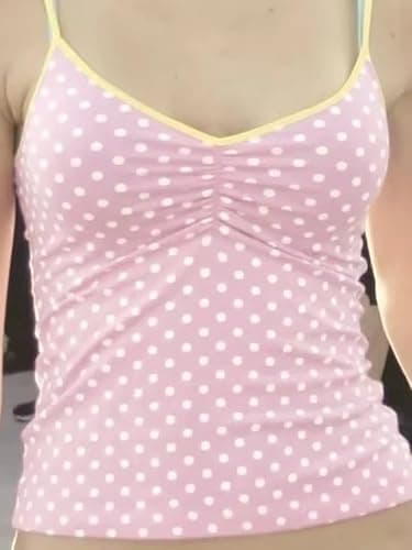 Emo Coquette Cropped Top Grunge 2000s Spaghetti Strap Tops Streetwear Vintage Camisole Y2k Cheetah Tops thumbnail 4