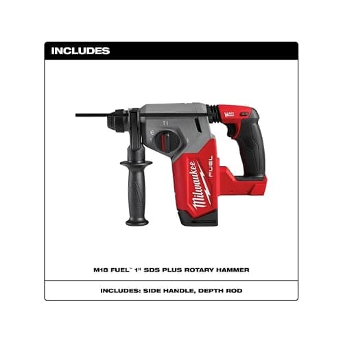 Milwaukee 2912-20 M18 Fuel 18V 1" Sds Plus Brushless Rotary Hammer thumbnail 3