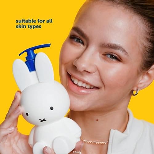 The Crème Shop Miffy Flower Garden Shower Gel, Body Wash with Hydrating and Nourishing Hyaluronic Acid and Niacinamide, Miffy Pump Bottle, Garden Rose, Juicy Apples, and Fresh Pears Scent, 340 mL thumbnail 5