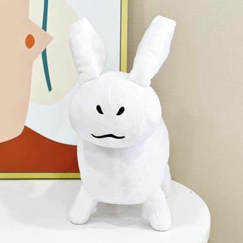11.4 Inch Gubby Plush Toy,Soft Stuffed Figure Pillow for Home Decor, Gift for Gamers, Collectors & Plush Lovers(White) thumbnail 2