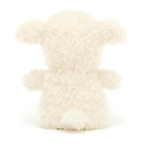 Jellycat Little Lamb Stuffed Animal, 7 inches - Lamb and Sheep Plush Toy - Classic Children's Gift thumbnail 4