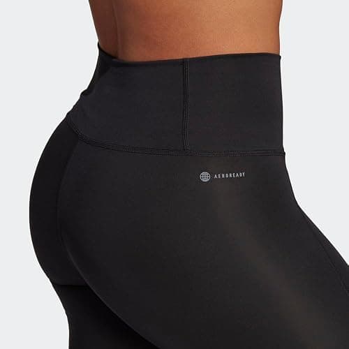 adidas Womens Optime Stash Pocket High Waisted 7/8 Tights thumbnail 5