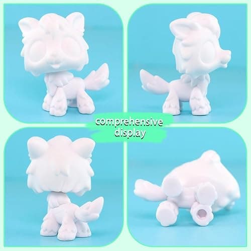for LPS Pet Shop White DIY Base - Design Your Own Custom Pet Figure Craft Kit for Collectors and Kids Ages 3-18 Holiday Birthday Gift Toy Accessory (C15) thumbnail 4