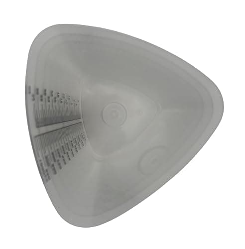 32 oz Graduated Plastic Triangular Container Three-Sided Beaker for Measuring and Mixing (Pack of 20) thumbnail 6