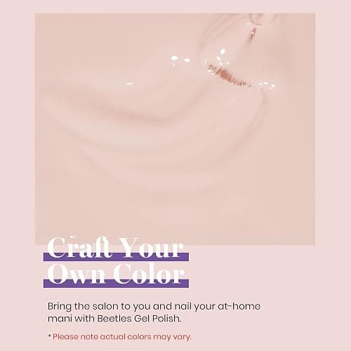 Beetles 15ml Natural Gel Polish Pale Nude Color Nail Gel Pink Neutral Soak Off Uv LED Nail Lamp All Season Nail Art Design Manicure Salon DIY Salon thumbnail 3